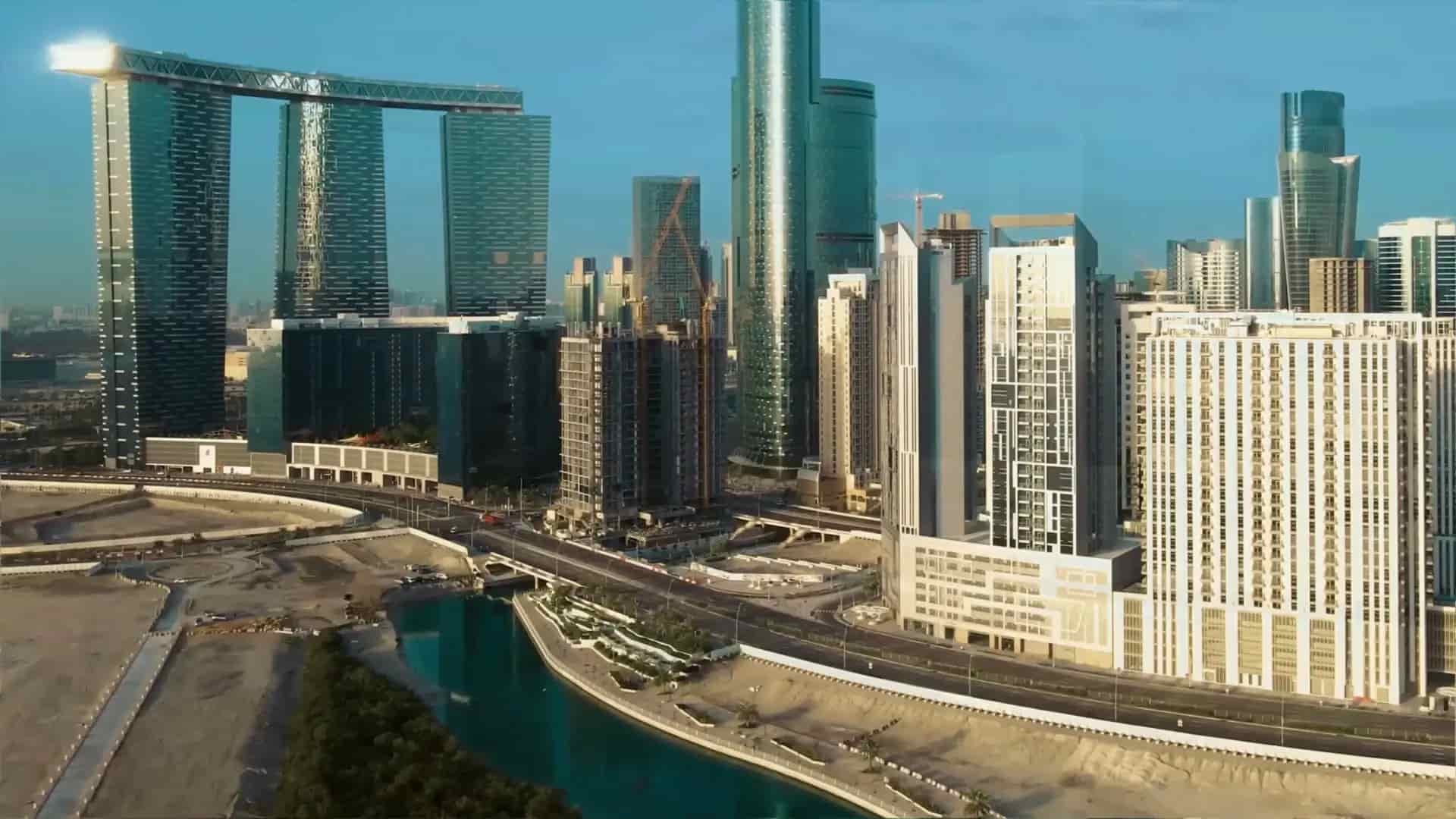 Al Reem Island waterfront cityscape